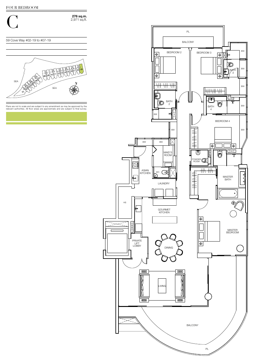 4-Bedroom, Type C